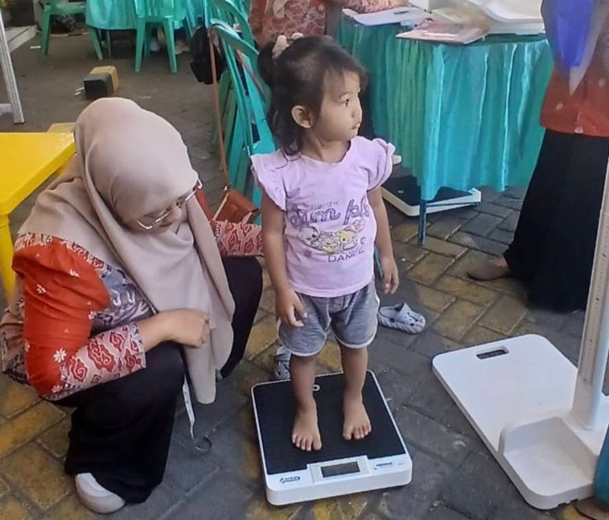 Alfamart Gelar Posyandu untuk Tekan Angka Stunting