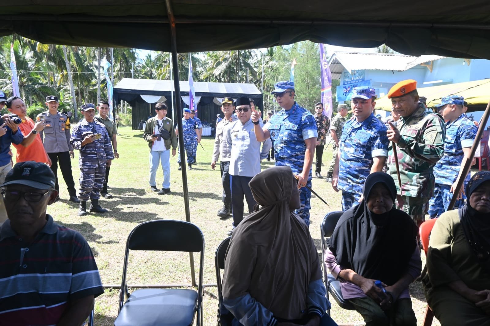 Hari Bakti TNI AU ke-79, Lanud Abdulrachman Saleh Perkuat Kepedulian Sosial di Banyuwangi