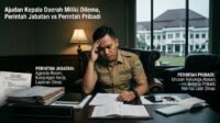 Dilema seorang ajudan kepala daerah Ajudan Kepala Daerah Memiliki Dilema