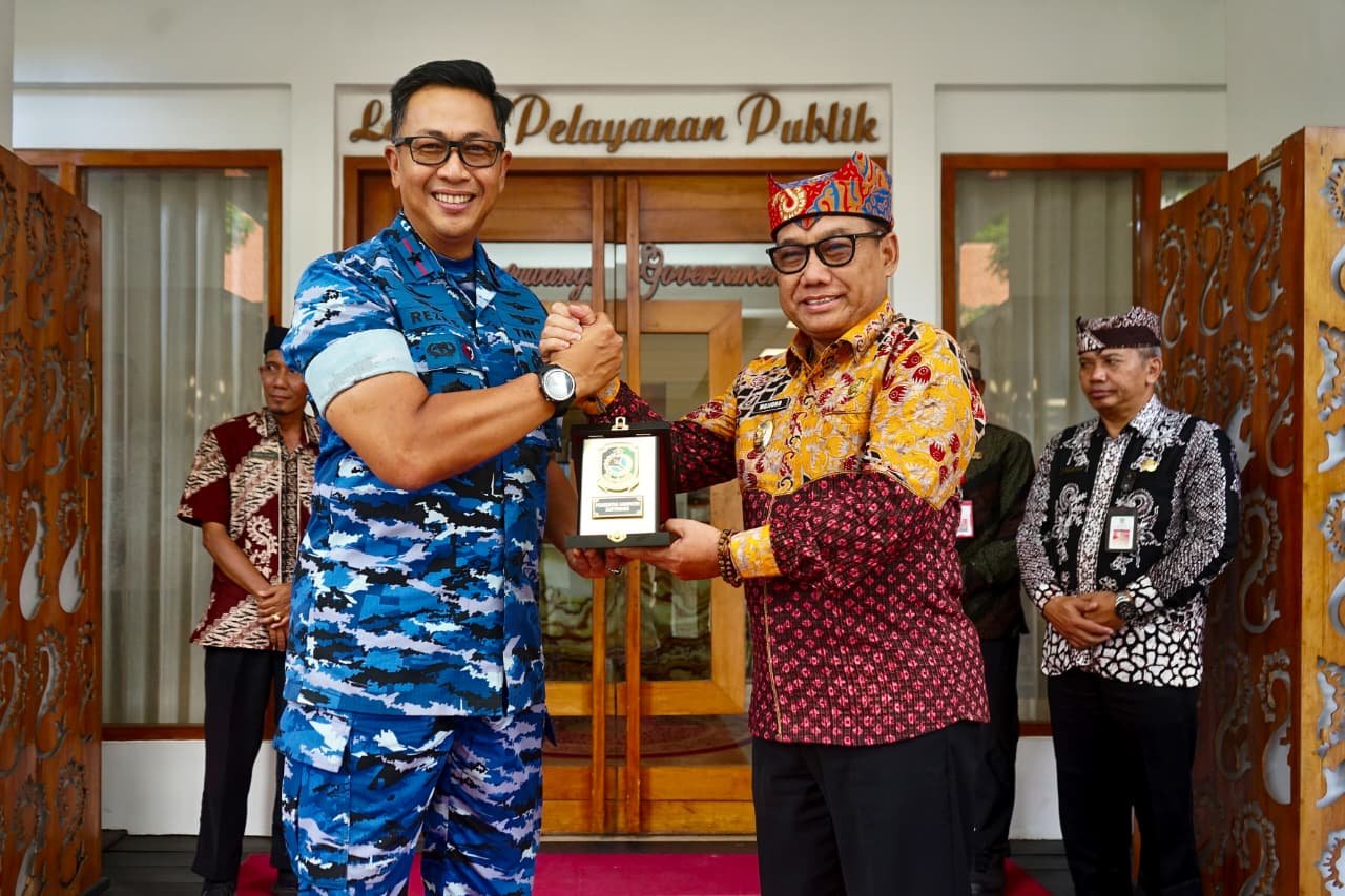 Lanud Abdulrachman Saleh Perkuat Sinergi dengan Lanal dan Pemkab Banyuwangi, Siapkan Bakti Sosial Hari Bakti TNI AU