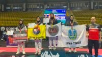 Taekwondo Jatim Tampil Dominan, Raih 6 Medali di Hari Pertama International Ksatria Nusantara