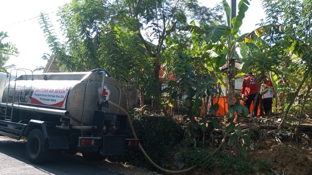 BPBD Kabupaten Malang Distribusikan 400.000 Liter Air Bersih ke 4 Kecamatan