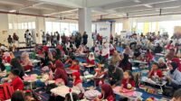 392-Lomba mewarnai anak Semarak HUT ke-81 RI, Ratusan Anak Malang Antusias Ikuti Lomba Mewarnai Tugu Tirta di MCC