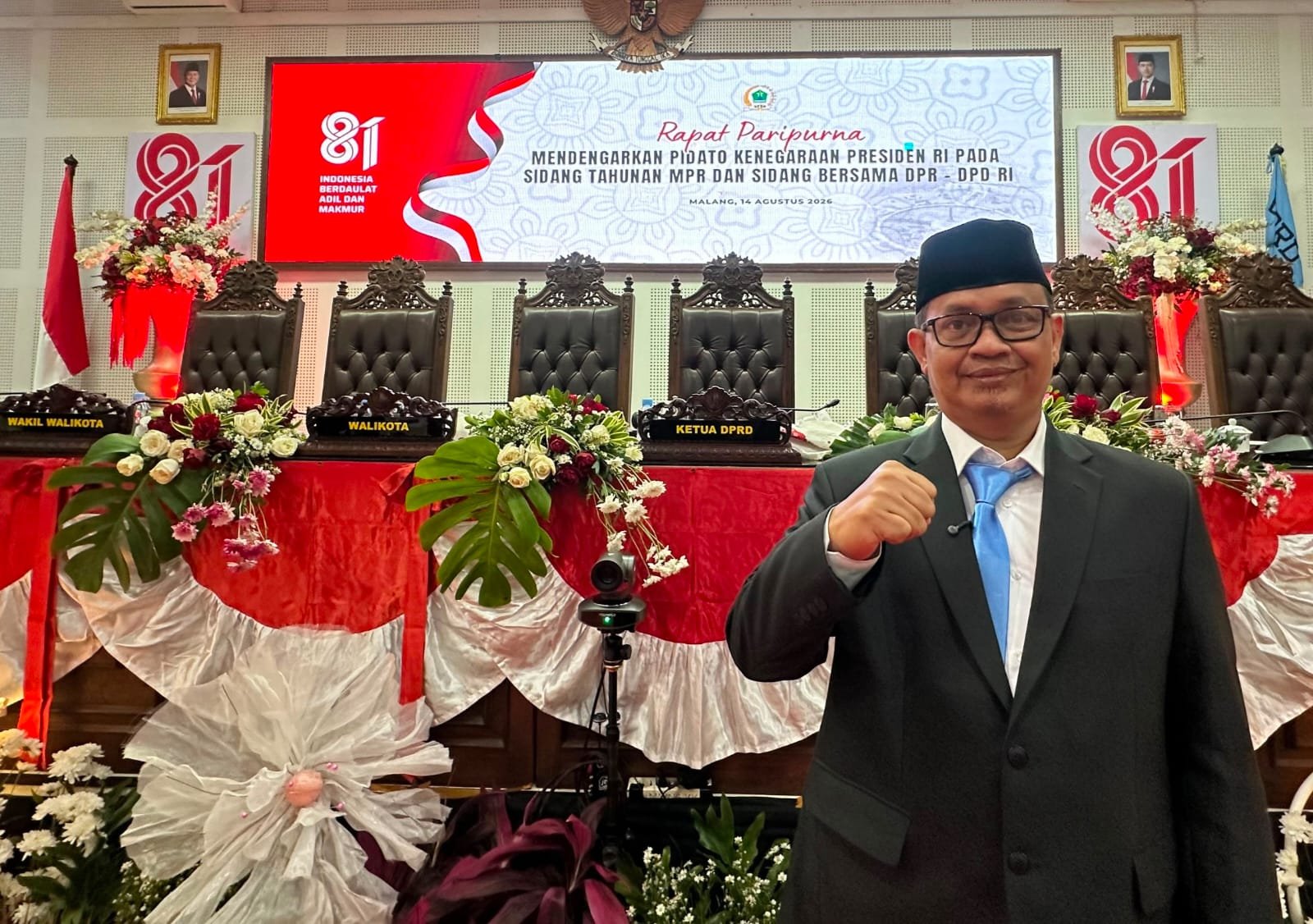 Prof Triyo Hadiri Rapat Paripurna DPRD Kota Malang, Simak Arah Kebijakan Nasional Presiden