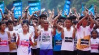 Ribuan Warga Padati Lapangan Rampal, Fun Run 5K Warnai Peringatan HUT ke-81 TNI di Malang