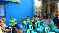 HUT ke-71 Lalu Lintas, Satlantas Polresta Malang Kota Gelar Makan Bersama dan Cek Kesehatan Gratis bagi Pengemudi Ojol
