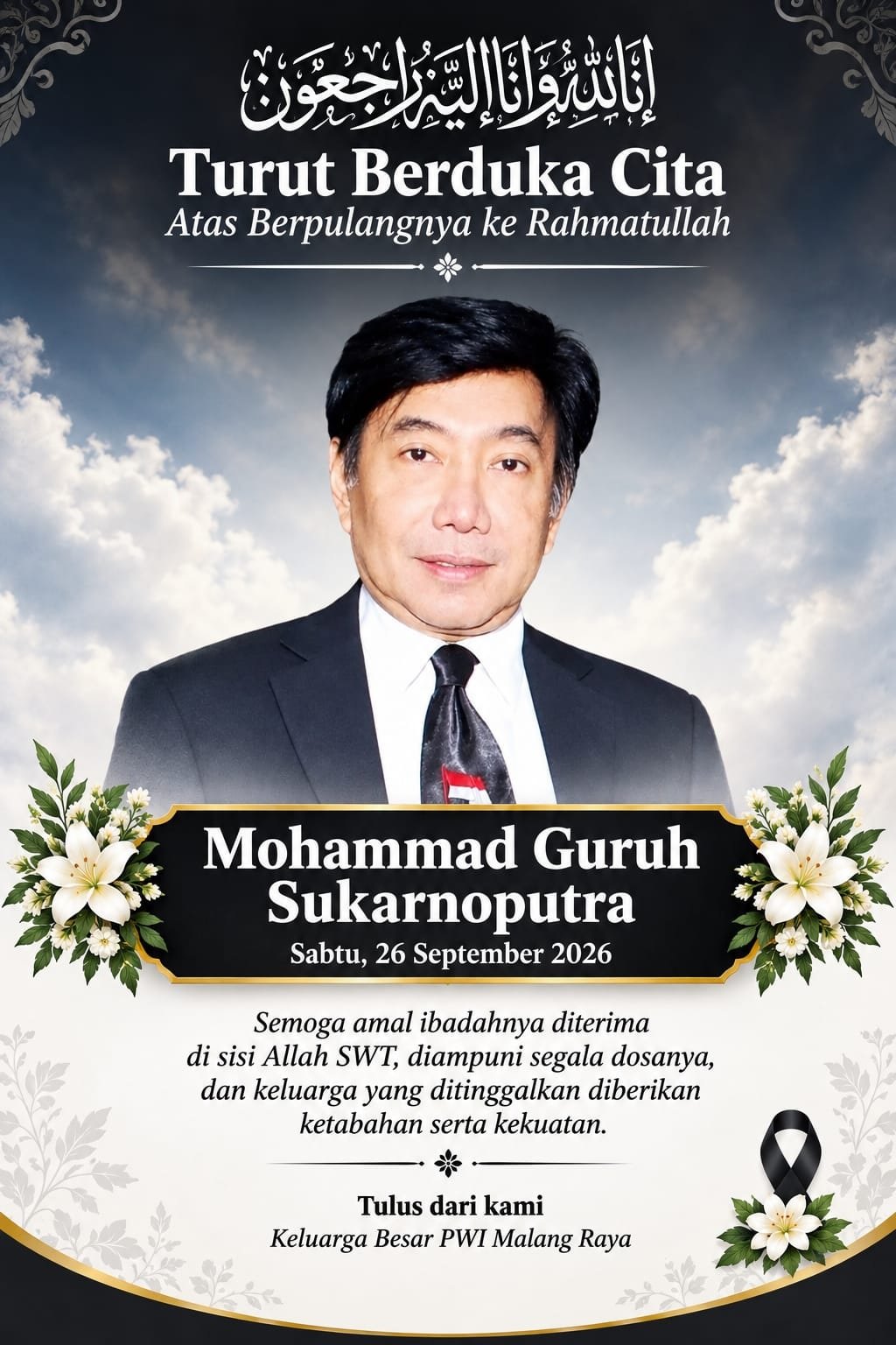 Innalillahi, Guruh Sukarnoputra Anak Bungsu Presiden Pertama RI Wafat