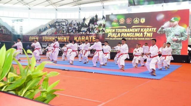 Ribuan Atlet dari Sabang sampai Merauke Ramaikan Open Turnamen Karate Piala Panglima TNI