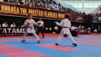 482-Kejuaraan Karate Piala Panglima TNI Kejuaraan Karate Piala Panglima di Malang Jadi Ajang Pembinaan Sekaligus Jalur Khusus Karier TNI-Polri