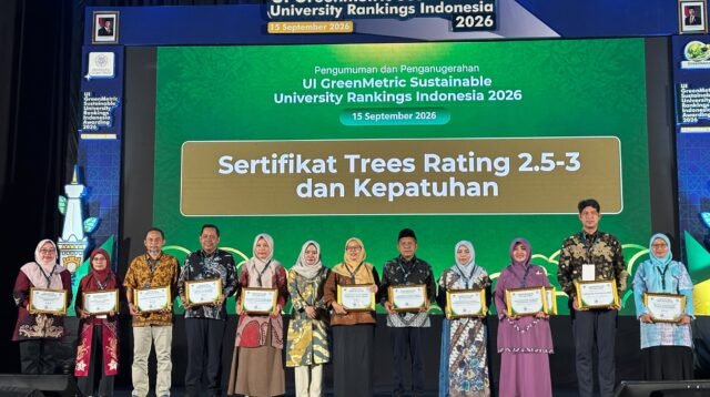 Komitmen Kampus Berkelanjutan, UIN Malang Raih Dua Anugerah UI GreenMetric Nasional 2026
