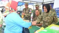 Stan Bazar Lanud Abd Saleh HUT TNI ke 81, Lanud Abd Saleh Turut Bazar Murah Serentak di Makodim 0833