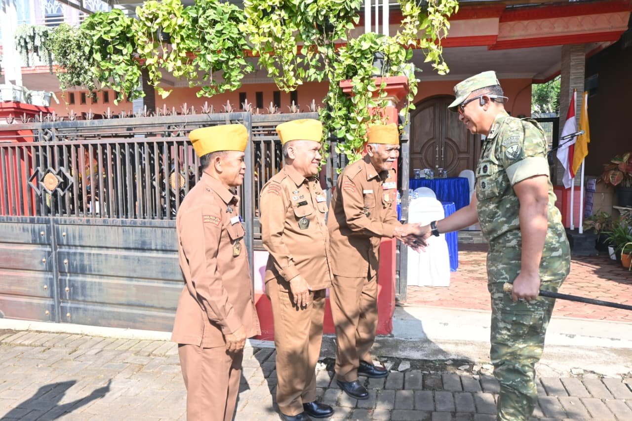 HUT ke-81 TNI, Lanud Abd Saleh Sambangi Veteran Trikora di Pakis