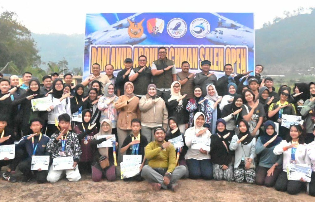 Bukan Sekadar Juara, Lanud Abd Saleh Tekankan Sportivitas dan Keselamatan di Kejurda Paralayang