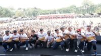 TNI Bersama Rakyat Fun Run HUT ke-81 TNI di Malang, Lanud Abd Saleh Pererat Kedekatan Prajurit dan Rakyat