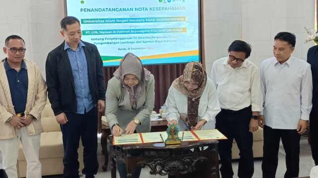 UIN Malang Tandatangani Tiga Nota Kerjasama, Komitmen Kembangkan Sumber Daya Manusia