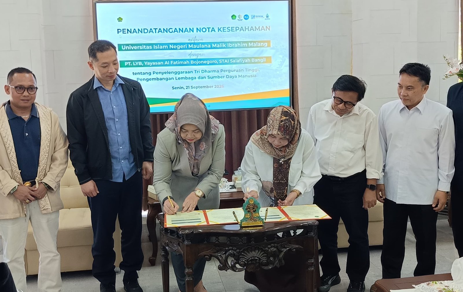UIN Malang Tandatangani Tiga Nota Kerjasama, Komitmen Kembangkan Sumber Daya Manusia
