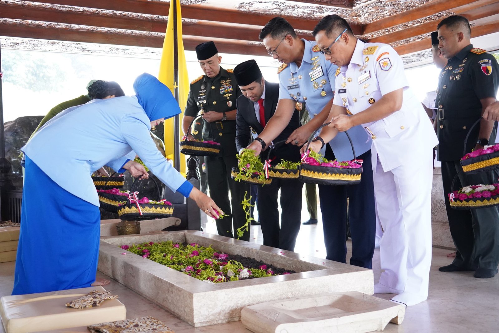 Danlanud Abdulrachman Saleh: Ziarah Makam Bung Karno Jadi Pengingat Pengabdian