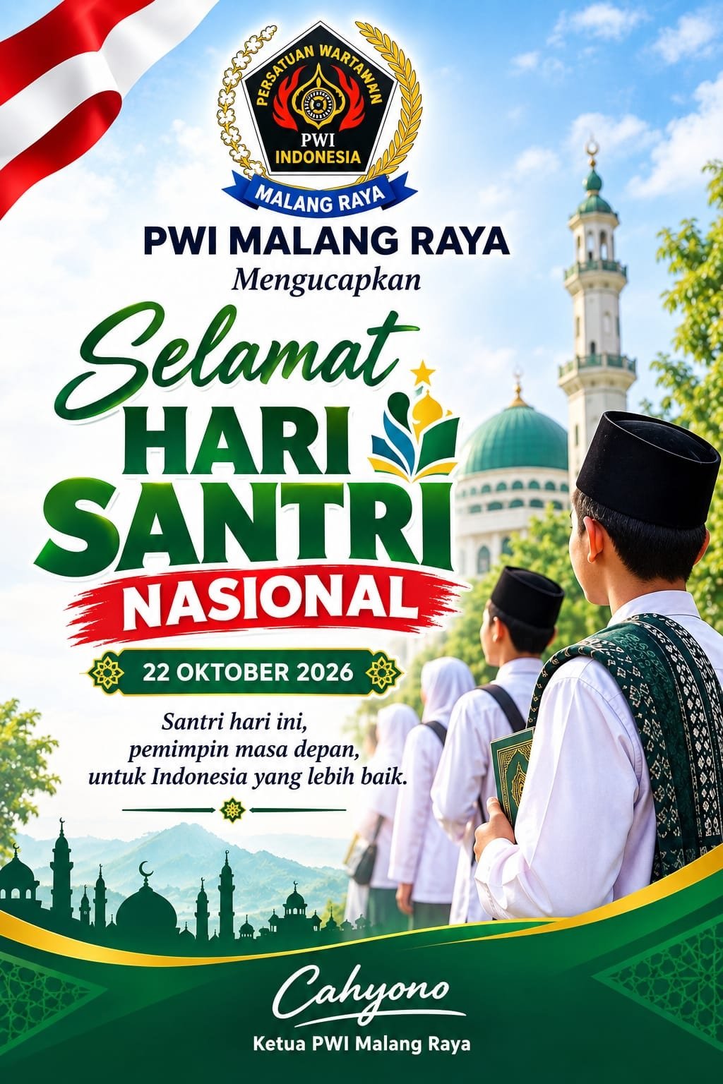 Greeting Hari Santri