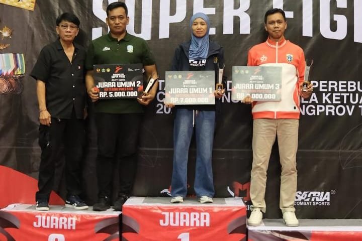 Selisih Tipis Emas, Puslatda DIY Ungguli Jatim di Indonesia Super Fight 4