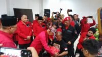 DPD PDI-P Jatim Gelar 'Pertalian Cinta' di Malang, Salurkan 1.000 Sembako dan Letakkan Batu Pertama TPQ