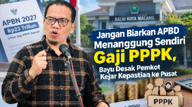 Jangan Biarkan APBD Menanggung Sendiri Gaji PPPK, Bayu Desak Pemkot Kejar Kepastian ke Pusat