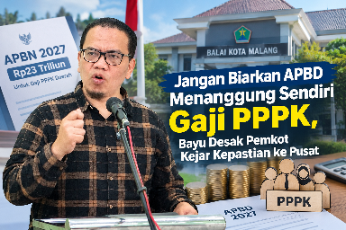 Jangan Biarkan APBD Menanggung Sendiri Gaji PPPK, Bayu Desak Pemkot Kejar Kepastian ke Pusat