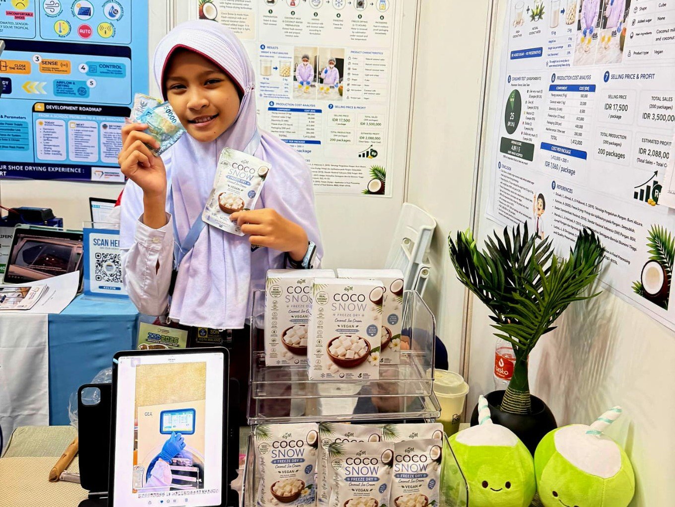 Kelapa Jadi Cemilan Vegan, Siswa SDN Sawojajar 5 Kota Malang Raih Penghargaan Gold Award