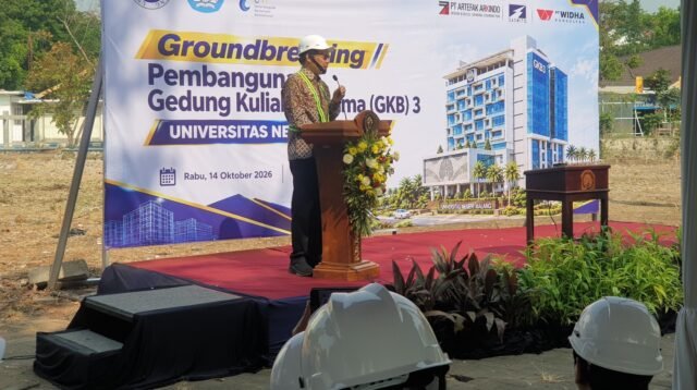 Bangun Gedung 11 Lantai, Rektor UM Tegaskan Pembangunan GKB 3 Demi Fasilitas Belajar Berkualitas